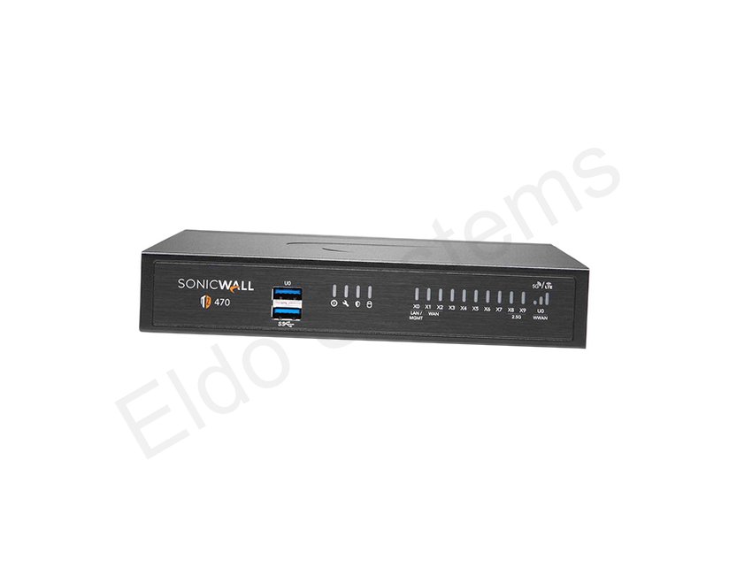 SonicWall TZ470 Appliance Only Firewall (02-SSC-2829)