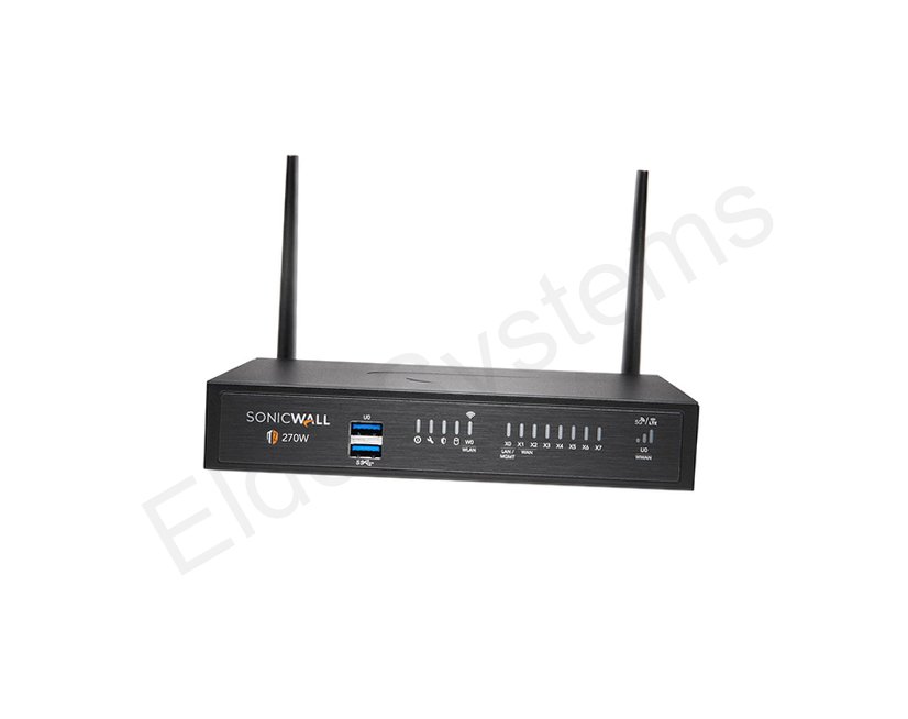 SonicWall TZ270 1 Year TotalSecure Advanced Edition Wireless-AC Firewall (02-SSC-6850)