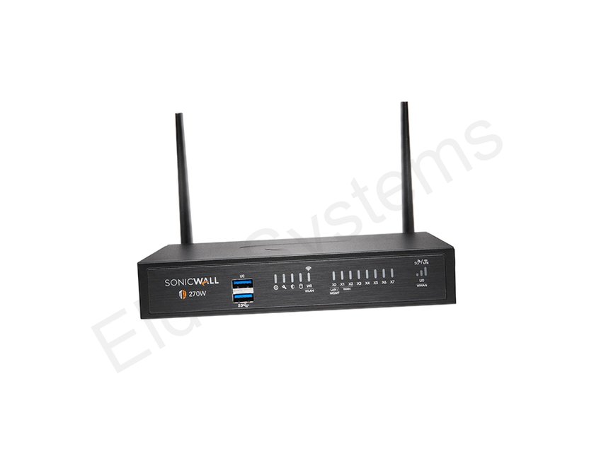 SonicWall TZ270 2 Year Secure Upgrade Plus Advanced Edition Wireless-AC Firewall (02-SSC-6858)