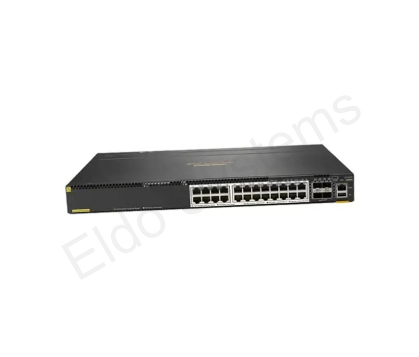 HP Aruba 6300M 24-port PoE Gigabit Switch w/ 4-port SFP56 - JL660A