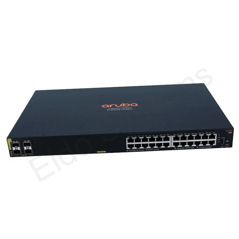 HP Aruba CX 6100 24G Class4 PoE 4SFP+ 370W Switch - JL677A New
