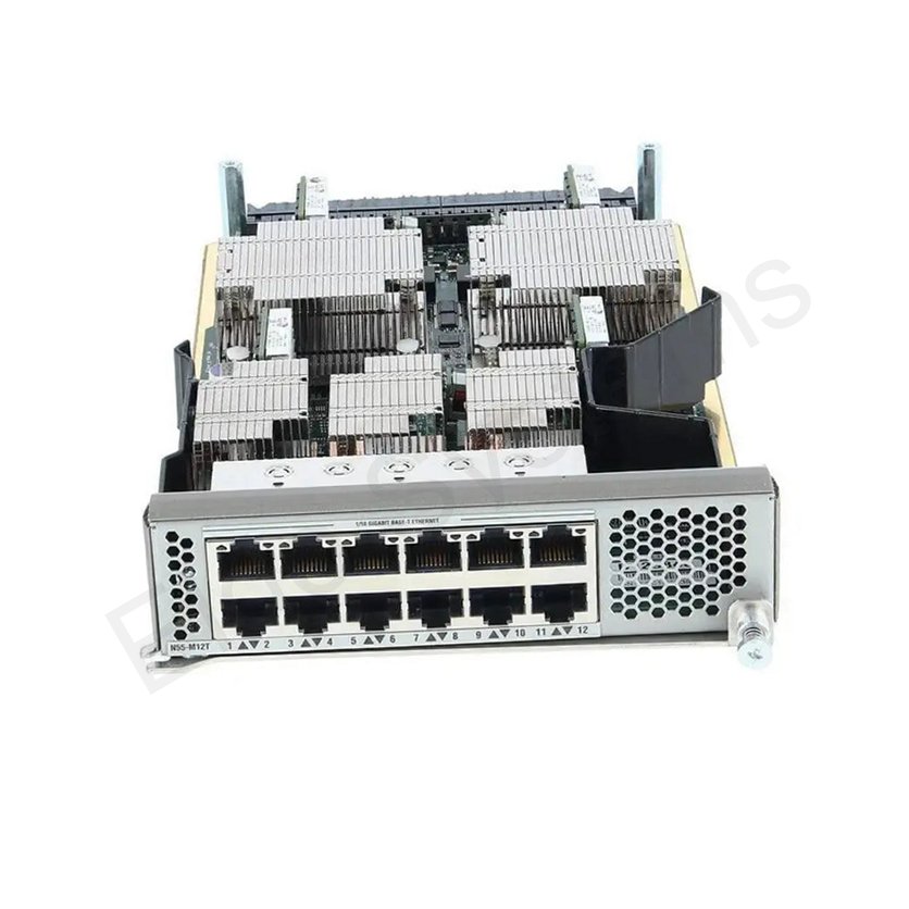 Cisco 12-port 10G BASE-T Ethernet Module only supported on 5596T chassis - N55-M12T