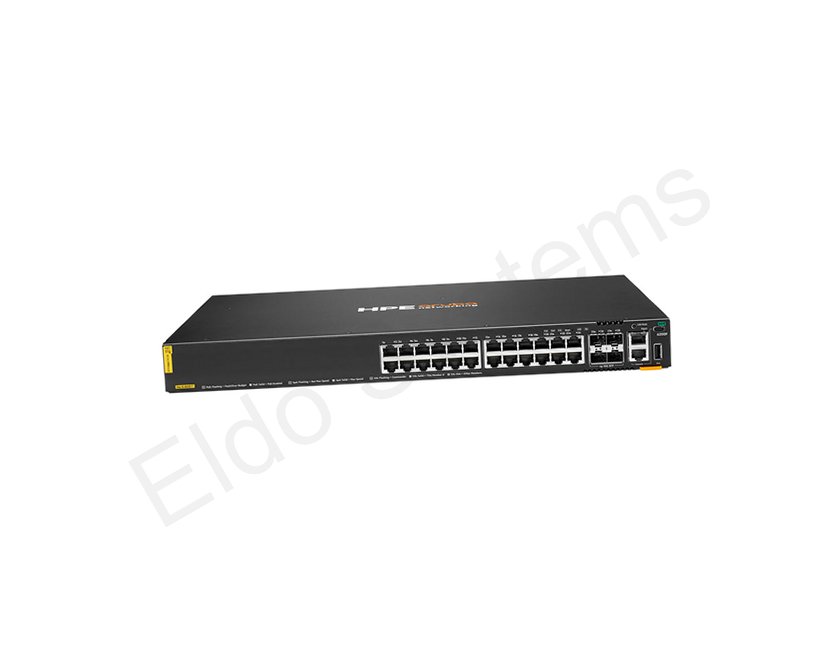 HPE Aruba Networking JL725B CX 6200F 24G Class‑4 PoE 4SFP+ 370W Switch