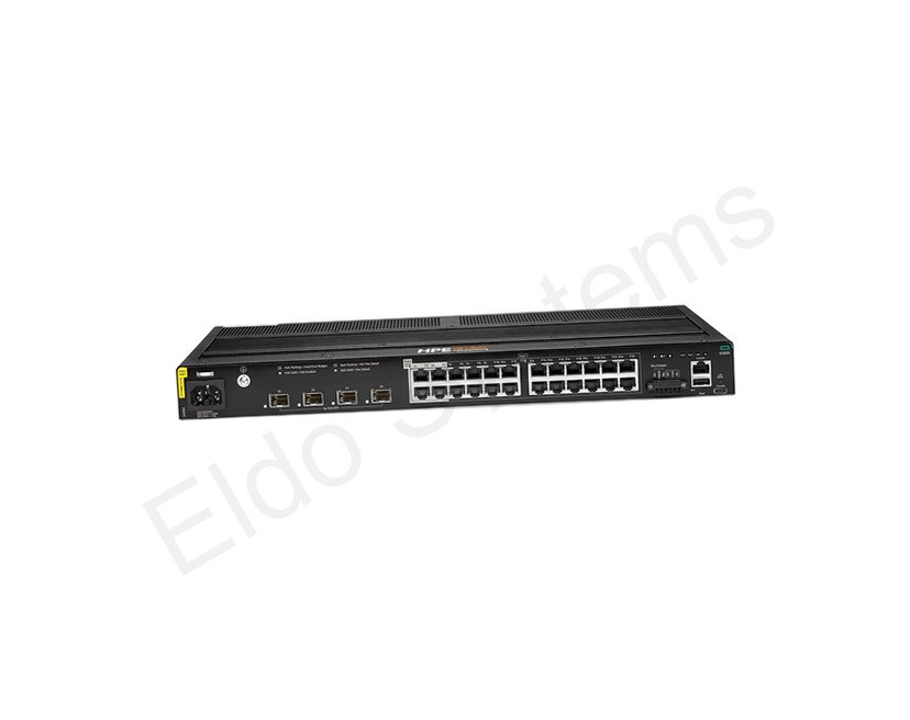 HPE Aruba Networking JL818A 4100i 24-Port Gigabit PoE Switch with 4 SFP+ Uplinks