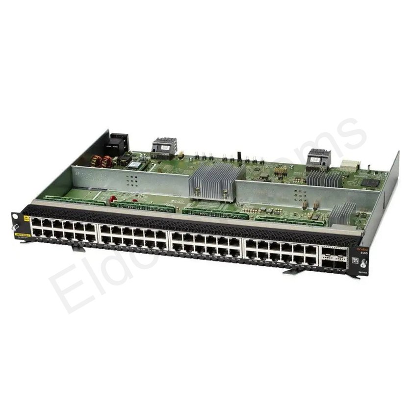 HP Aruba 6400 48 Port 1GbE CL4 PoE 4SFP56 Expansion Module - R0X39B New