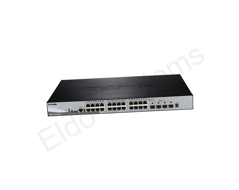D-Link Gigabit Stackable Smart Managed Switch with 10G Uplinks DGS-1510-28XMP