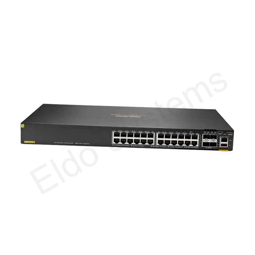 HPE Aruba CX 6200F 24G Class 4 PoE 4SFP+ 370W Switch