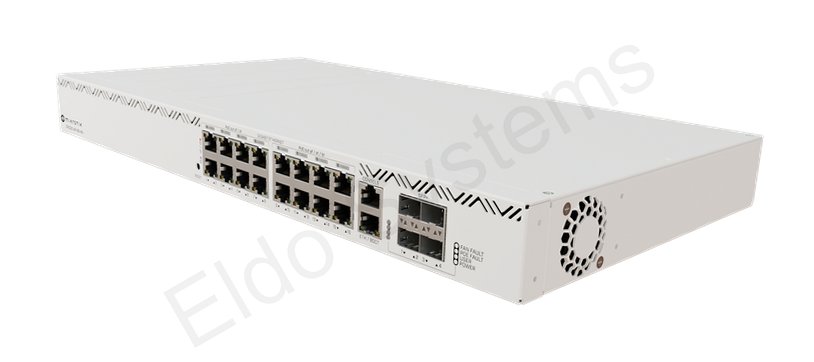 Mikrotik PoE++ 17x Gigabit Ethernet ports Switch (CRS320-8P-8B-4S+RM)
